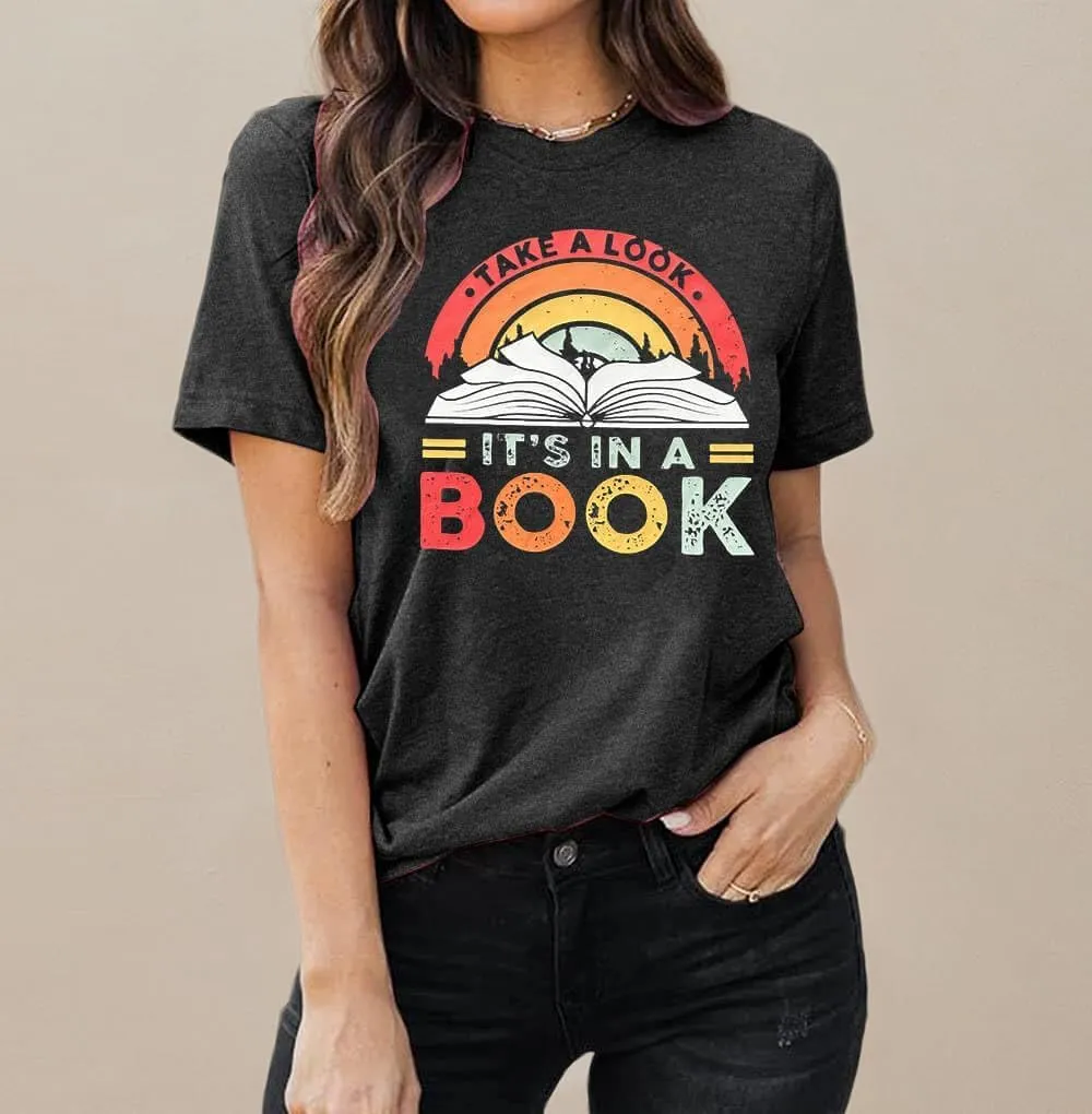 Banned Books Shirts for Women Reading Tshirts Gifts for Teacher Bookworm Readers Librarian Bibliophile Tee Tops S-XXL