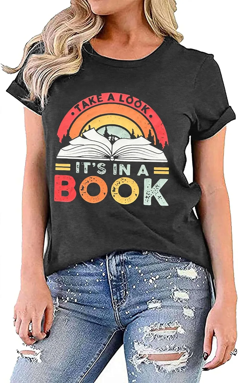 Banned Books Shirts for Women Reading Tshirts Gifts for Teacher Bookworm Readers Librarian Bibliophile Tee Tops S-XXL