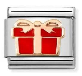 Classic S/steel, enamel, Bonded Rose Gold RED gift box  430202/07