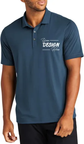 INK STITCH Men Mercer Mettle Custom Embroidery Personalized Add Logo Texts Stretch Polo Shirts