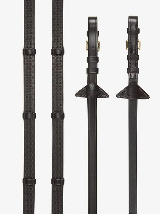 LeMieux Soft Rubber Reins with Stoppers