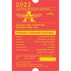 Rwanda Karambi Natural